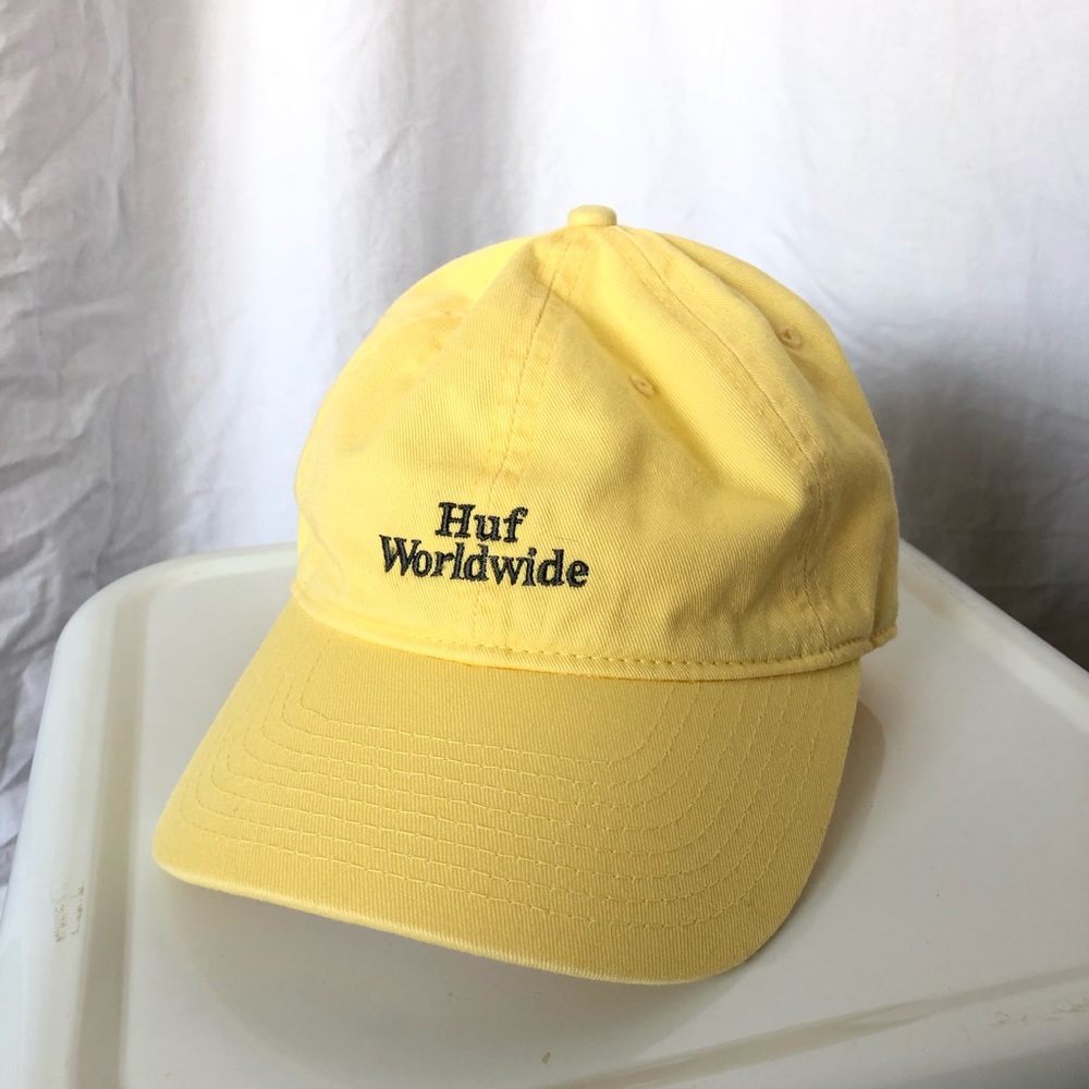 HUF Yellow Dad hat